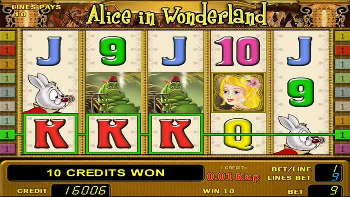 Слот Alice in Wonderland от Champion