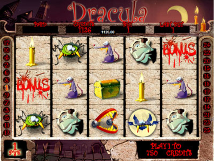 Гральний автомат Dracula від Duomatic
