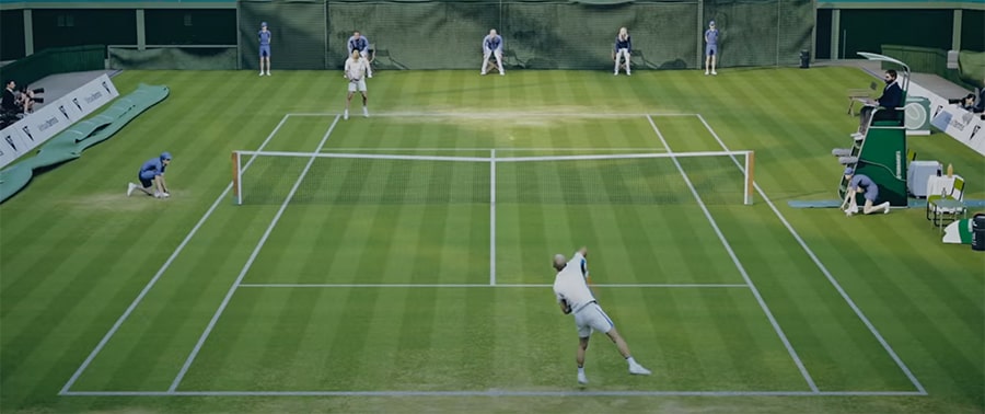 Playtech: виртуальный теннис, скриншот 1