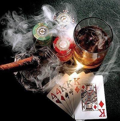 Курение в наземных казино